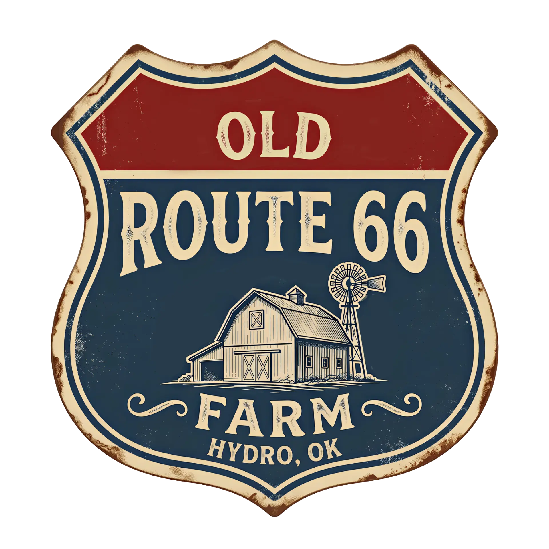 Old Route 66 Farm logo